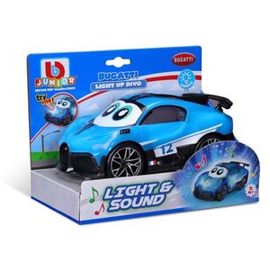 Prima mea masina cu lumini si sunete, Bburago Junior, Bugatti Light Up Divo imagine