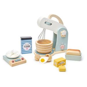 Set de joaca, Robot de bucatarie din lemn, Mini Chef Home baking, Tender Leaf Toys, 27 piese imagine
