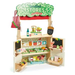 Set de joaca, Magazin cu teatru de marionete, din lemn, Tender Leaf Toys imagine