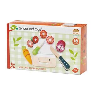 Set legume de feliat din lemn, Tender Leaf Toys, 16 piese imagine