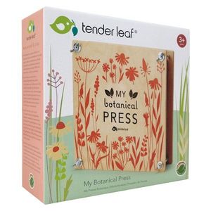 Presa mea botanica din lemn premium, Tender Leaf Toys imagine