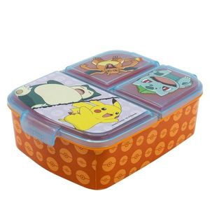 Caserola pentru pranz cu 3 compartimente, Pokemon imagine