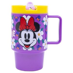 Cana cu pai, Disney Minnie Mouse, 530 ml imagine