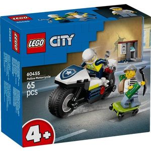LEGO® City - Urmarirea cu motocicleta de politie (60455) imagine