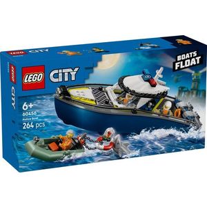 LEGO® City - Urmarirea cu barca de politie (60456) imagine