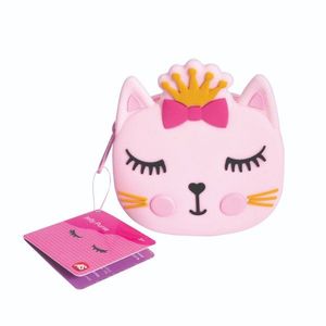 Portofel mic din silicon, Jelly Purse, Pisicuta imagine