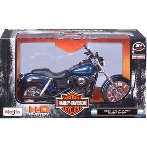 Motocicleta metalica, Maisto, Harley-Davidson, 2004 Dyna Super Glide Sport, 1: 12 imagine