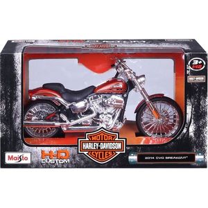 Motocicleta metalica, Maisto, Harley-Davidson, 2014 CVO Breakout, 1: 12 imagine