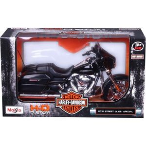 Motocicleta metalica, Maisto, Harley-Davidson, 2015 Street Glide Special, 1: 12 imagine