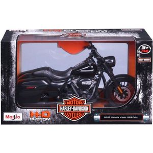 Motocicleta metalica, Maisto, Harley-Davidson, 2017 Road King Special, 1: 12 imagine