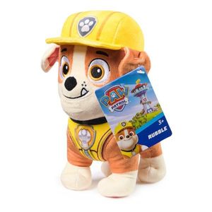 Jucarie de plus, Paw Patrol, Rubble, 18 cm, 20149894 imagine