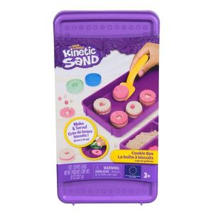 Set de joaca cu nisip si diverse forme, Kinetic Sand, Cutie cu fursecuri, 6071549 imagine