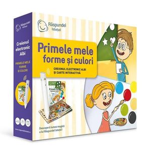 Carte interactiva si creion, Raspundel Istetel, Primele mele forme si culori 2, 0 imagine