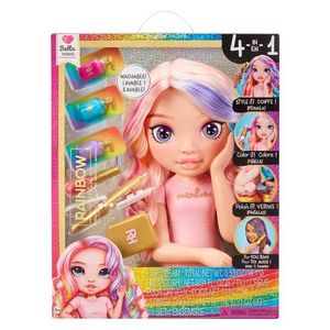 Manechin de coafat, Rainbow High, Bella Parker, Styling Head, 120889EUC imagine