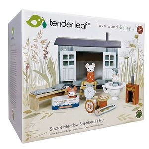 Casa de joaca a soriceilor din lemn premium, Tender Leaf Toys imagine