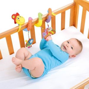 Jucarie pentru patut si carucior Wiggly Worm imagine