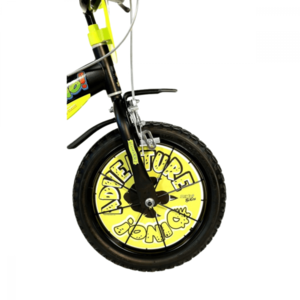 Bicicleta pentru copii Dino Bikes Aventurile dinozaurului, roti 16 inch, inaltime utilizator 107-125 cm, greutate suportata 60 kg imagine