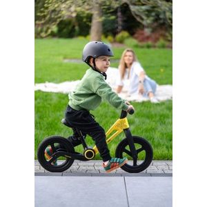 Bicicleta de echilibru pentru copii, Adamex Speed M8, pliabila, fara pedale, cu Saua reglabila si manere confortabile, 2-5 ani, pana la 35 kg, Orange Magma imagine