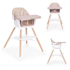 Scaun de masa 2 in 1 Ecotoys HC508 Bej imagine