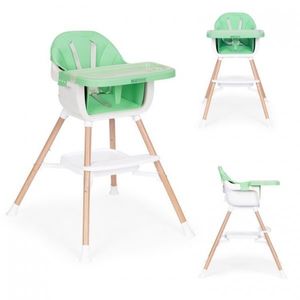 Scaun de masa 2 in 1 Ecotoys HC508 Verde imagine