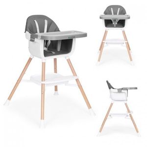 Scaun de masa 2 in 1 Ecotoys HC508 Gri imagine
