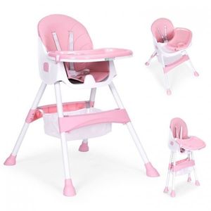 Scaun de masa pentru copii Ecotoys HC521 Roz imagine