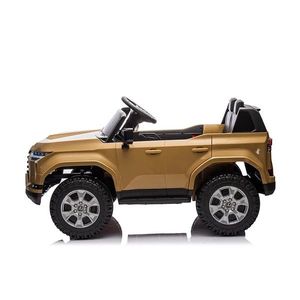 Masinuta electrica pentru copii cu licenta Lexus GX550 Champagne 4x4 cu telecomanda 2.4G, Acumulator 24V7Ah, Roti EVA, Scaun din piele, 4 Motoare x 55W, Oglinzi retrovizoare, Lumini LED, Afisaj baterie, Centura de siguranta imagine