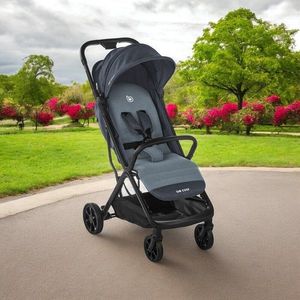 Carucior sport Be Cool Strike Be Azure cu pliere automata, roti cu suspensii, spatar reglabil imagine