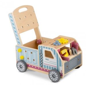 Antemergator din lemn tip atelier si diverse activitati 40 x 28 x 43 cm Ricokids RK-874 imagine