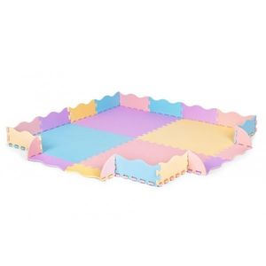 Salteluta de joaca cu pereti, 24 elemente, 141.5 x 141.5 cm Iplay 6402 imagine