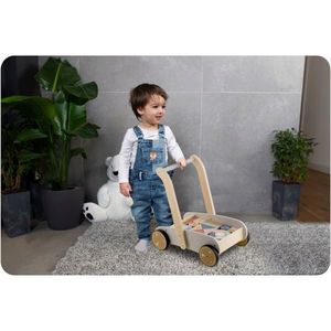 Antemergator din lemn cu blocuri din lemn incluse 26.5 x 40 x 41 cm Nukido NK-856 imagine