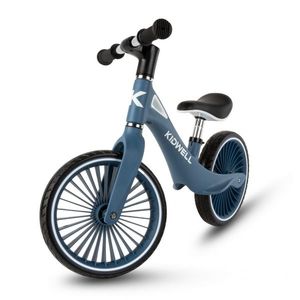 Bicicleta fara pedale, cadru nailon, roti PU, Kidwell NIX Bleumarin imagine
