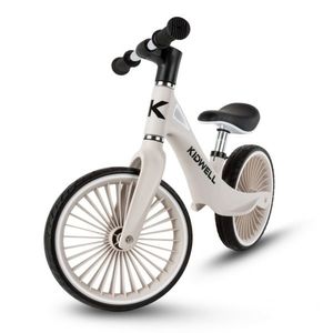 Bicicleta fara pedale, cadru nailon, roti PU, Kidwell NIX Gri imagine