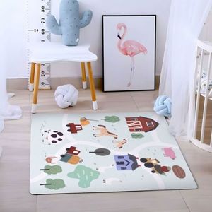Salteluta de joaca pentru copii 90.5 x 90.5 x 1 cm Ferma imagine