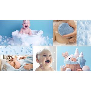 Burete pentru baie copii Babyono Albastru imagine
