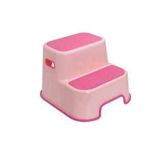 Inaltator pentru copii Bebe Royal Roz anti-derapant cu 2 trepte imagine
