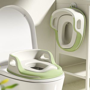 Reductor toaleta Beberoyal Soft Verde anti-alunecare, reglabil imagine