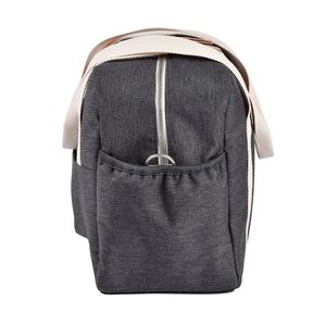 Geanta de infasat Beaba Paris Dark Heather Grey imagine