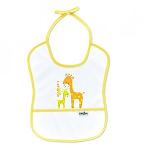 Baveta impermebila pentru copii BabyJem Small Galben imagine