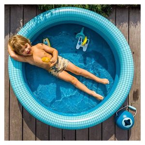 Piscina gonflabila Dippy Quut Toys albastru 120 cm imagine