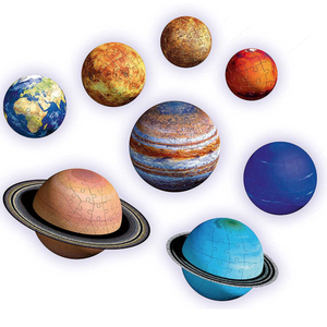 Puzzle 3D, 108 piese - Sistemul Solar | Ravensburger imagine