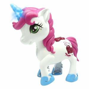 Jucarie interactiva - Unicorn - Roz | Spin Master imagine