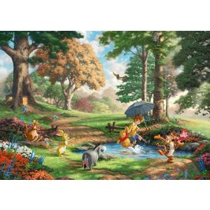 Puzzle 1000 de piese - Thomas Kinkade - Disney Winnie-the-Pooh | Schmidt imagine
