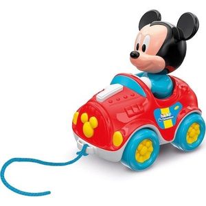 Jucarie interactiva - Baby Mickey Pull Along Car | Clementoni imagine