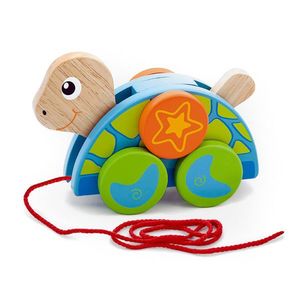 Jucarie din lemn - Pull-Along Turtle | Viga Toys imagine