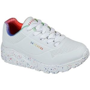 Pantofi sport copii Skechers Uno Lite - Rainbow S 310456L-WMLT, 28, Alb imagine