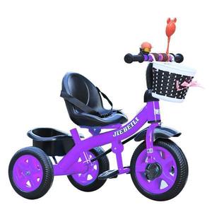 Tricicleta cu pedale pentru copii 2-5 ani, Mov imagine