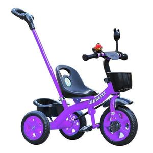 Tricicleta mov cu pedale pentru copii 2-5 ani imagine