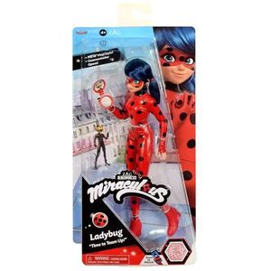 Papusa Miraculous, Ladybug, Time To Team Up, 30 cm imagine