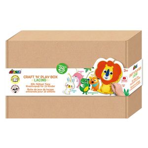 Set creativ XXL de cusut cu tehnica siretului, Avenir, Craft N Play Box imagine